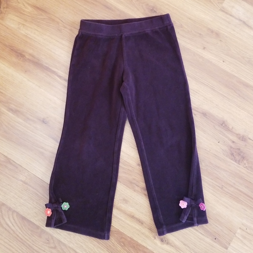 Gymboree velour pants